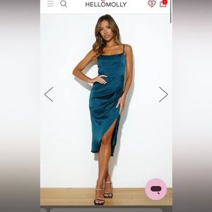 PICK ME MIDI DRESS GREEN